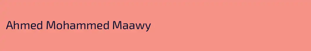 Ahmed Mohammed Maawy